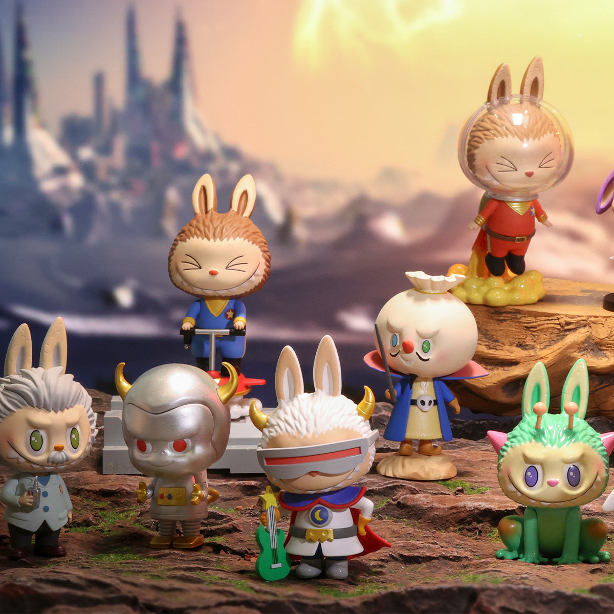 TheMonsters space adventures LABUBシークレット Labubu The Monsters Space Adventures Series Labubu Warrior