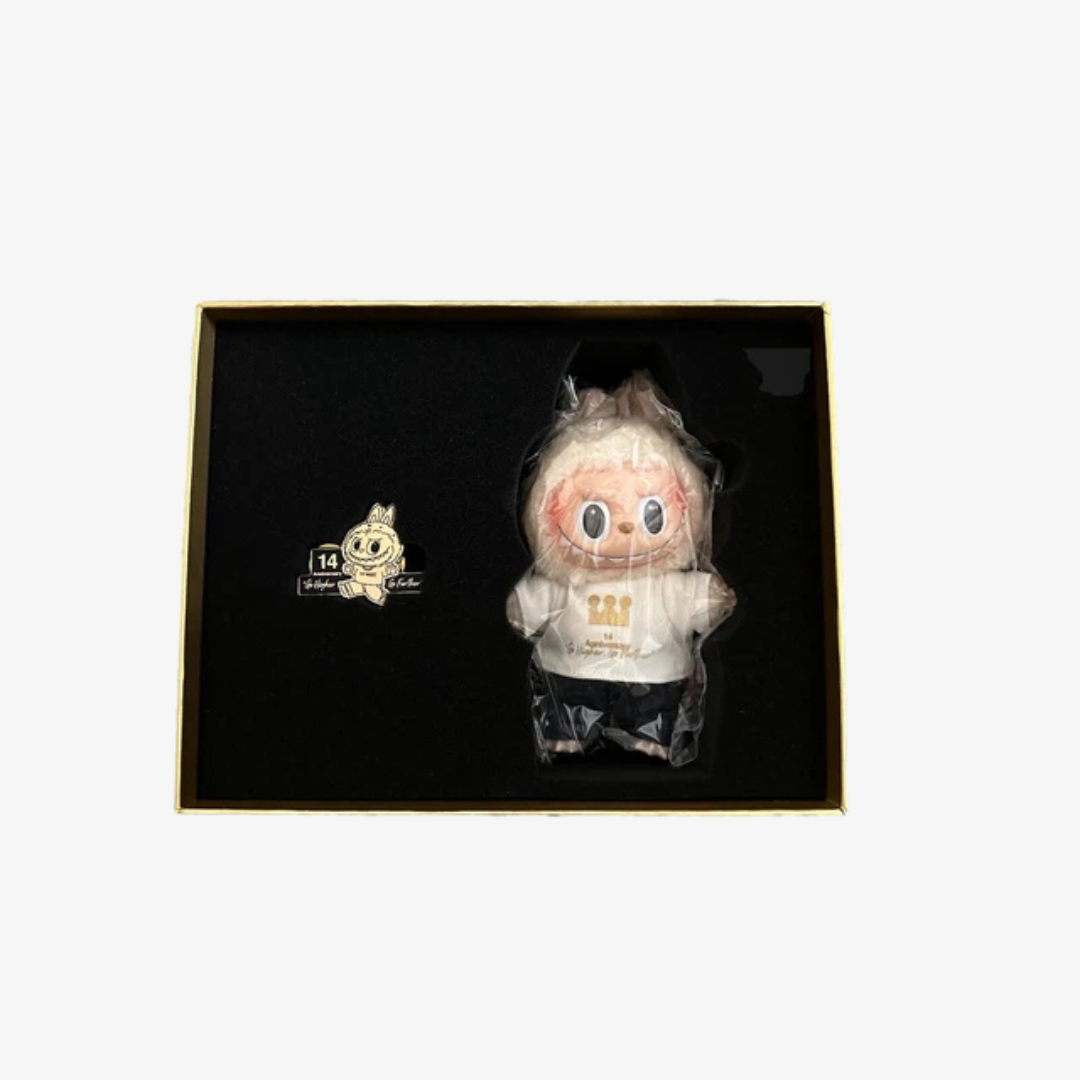 14th Anniversary Labubu Vinyl Face Figure Sealed Gift Box
