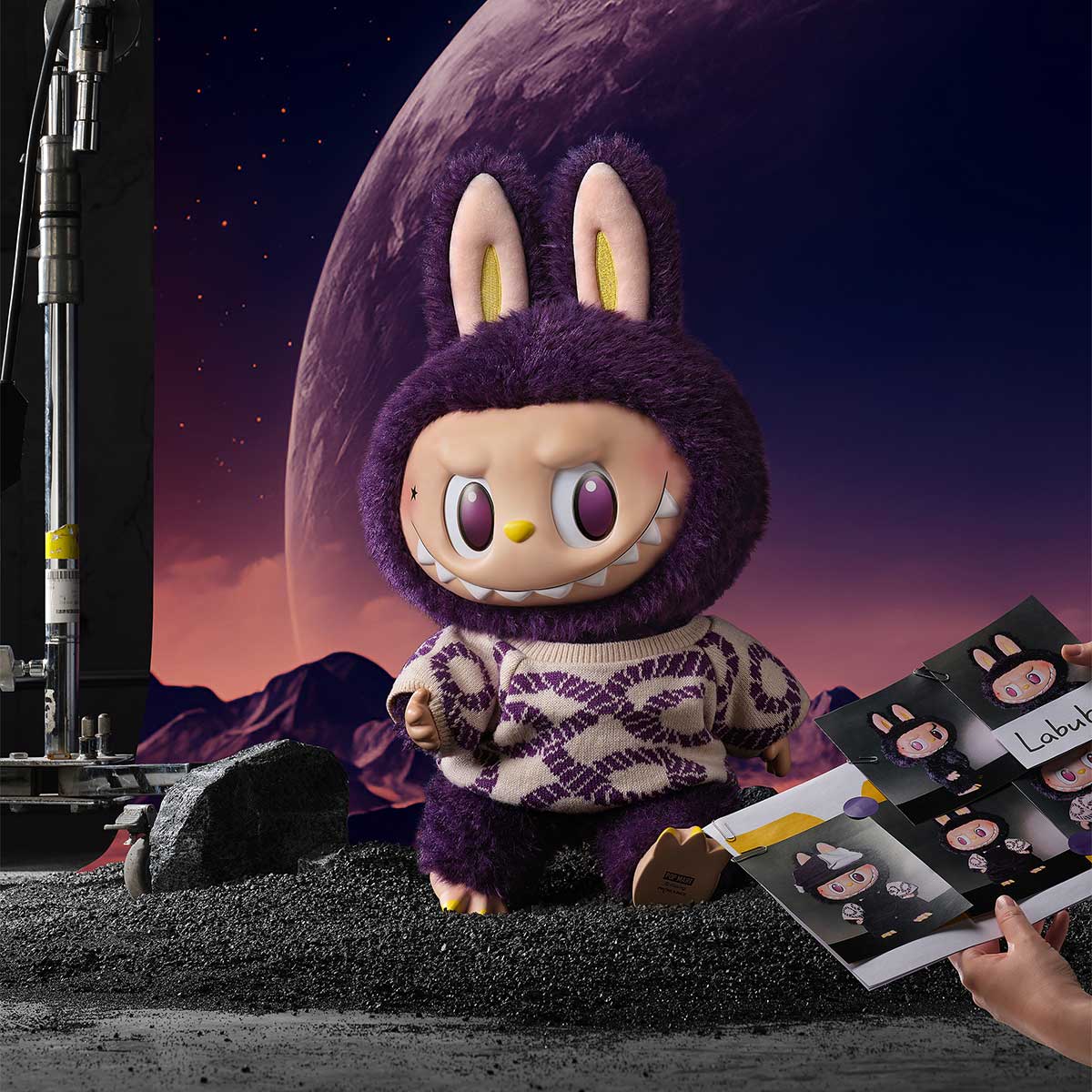 「限定版」LABUBU×Pronounce-Be Fancy now Pop Mart Labubu x Pronounce-Be Fancy Now Vinyl Plush Doll - US