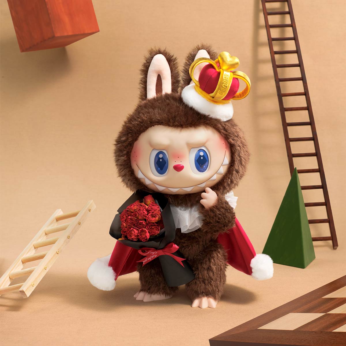 正規品THE MONSTERS Let's Checkmate la bubu THE MONSTERS Let's Checkmate Series-Vinyl Plush Hanging Card